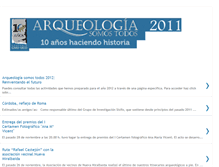 Tablet Screenshot of difusion.arqueocordoba.com